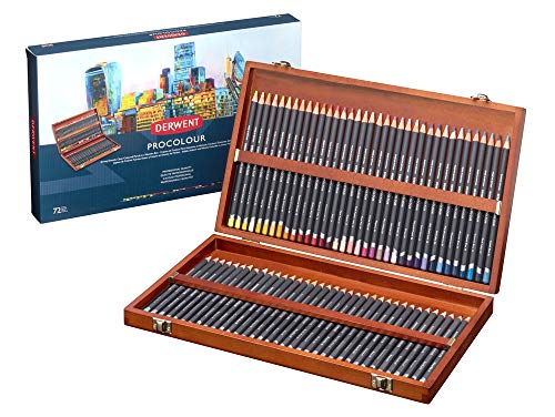 DERWENT ダーヴェント色鉛筆ARTISTS木箱入72色 Amazon | Derwent 【国内正規品】ダーウェント 色鉛筆 プロ